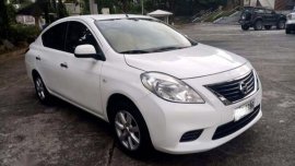 White Nissan Almera 2014 for sale in Automatic