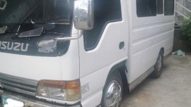Pearl White Isuzu Elf 2010 for sale in Rizal