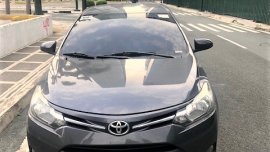 Selling Grey 2015 Toyota Vios  1.3 E MT in Excellent Condition