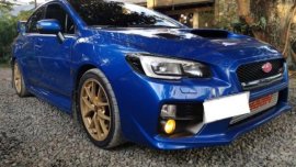 Blue Subaru WRX 2015 for sale in Cebu
