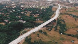CALAX drone video shows progress at Silang East Interchange