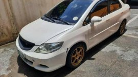 Pearl White Honda City 2006 for sale in Cainta