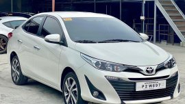 Pearl White Toyota Vios 2019 for sale in Makati