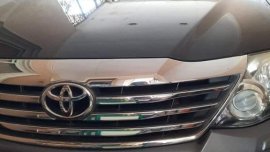 Grey Toyota Fortuner 2012 for sale in Automatic