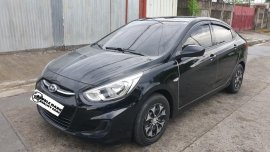 Selling Black Hyundai Accent 2018 in Quezon City