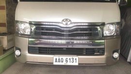 White Toyota Hiace Super Grandia 2014 for sale in Santa Rosa