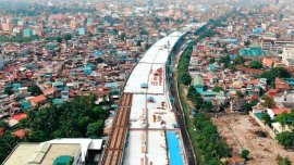 NLEX-SLEX Connector Road shot using drone, to be completed 2022