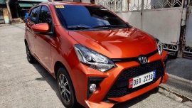 Selling Orange Toyota Wigo 2020 in Manila