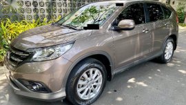Brown Honda CR-V 2013 for sale in Makati