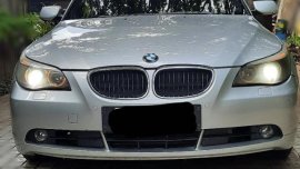 Selling Silver BMW 520D 2004 in Pasig
