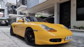 Yellow Porsche Boxster 1998 for sale in Quezon