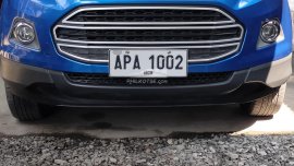 Blue 2014 Ford Ecosport  1.5 L Trend MT Manual for sale