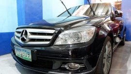 Black Mercedes-Benz C200 Kompressor 2009 for sale in Imus