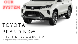 BRANDNEW TOYOTA FORTUNER P14,052 per month ONLY!!!