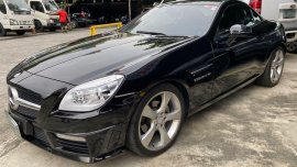 Black Mercedes-Benz SLK200 2012 for sale in Manila