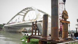 Binondo-Intramuros Bridge is now 77 percent complete, DPWH says