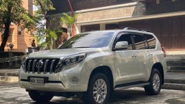 Selling Pearl White Toyota Prado 2017 in Malabon