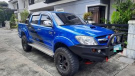 Selling Blue Toyota Hilux 2007 in Quezon
