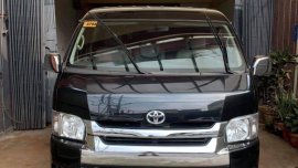 Black Toyota Hiace 2016 for sale in Manual