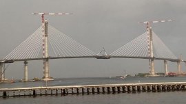Cebu Cordova Link Bridge gap is now almost connected