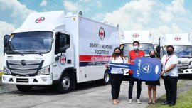 Foton PH partners with Red Cross to launch emergency food trucks