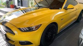 Yellow Ford Mustang 2016 for sale in Automatic
