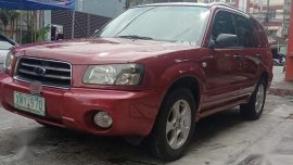 Sell Red 2004 Subaru Forester in Quezon City