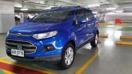 Blue Ford Ecosport 2014 for sale in Manual