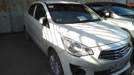 RUSH sale! Pearlwhite 2018 Mitsubishi Mirage at cheap price