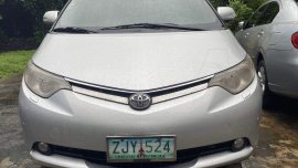 Pearl White Toyota Previa 2007 for sale in Quezon City
