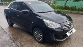 Selling Black Mitsubishi Mirage 2019 in Quezon City