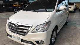 Pearl White Toyota Innova 2015 for sale in Pasig