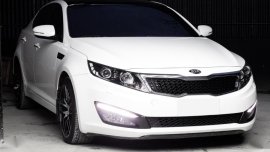 Pearl White Kia Optima 2014 for sale in Automatic