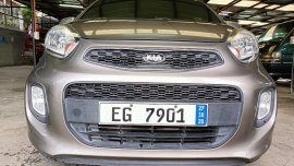 Brown Kia Picanto 2016 for sale in Automatic