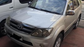 Brightsilver Toyota Fortuner 2007 for sale in Marikina