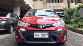 Selling Red Toyota Vios 2019 in Manila