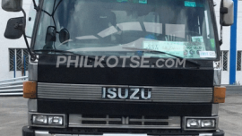Used Black 1990 Isuzu Boom Truck For Sale