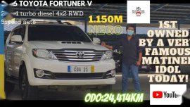 White Toyota Fortuner 2016 for sale in Pasay