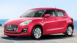 Suzuki Swift is offered with P80K cash discount this month