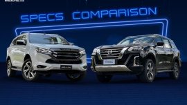 2022 Isuzu mu-X vs Nissan Terra Comparison: Spec Sheet Battle 