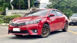 Red Toyota Corolla Altis 2014 for sale in Makati
