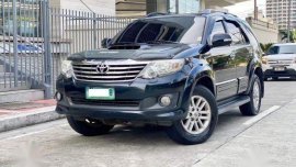 Black Toyota Fortuner 2013 for sale in Automatic