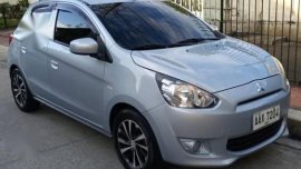 Selling Silver Mitsubishi Mirage 2014 in Quezon City