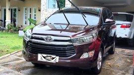 Red Toyota Innova 2018 for sale in Automatic