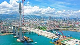 Cebu Cordova Link Bridge is now connected, to open in Q1 2022