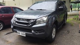 Grey Isuzu Mu-X 2017 for sale in Quezon City