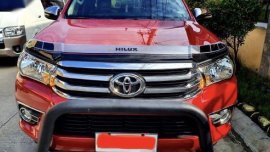 Selling Red Toyota Hilux 2017 in Santa Rosa