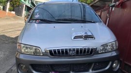 Silver Hyundai Starex 2003 for sale in Automatic