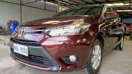 Red Toyota Vios 2017 for sale in Las Pinas