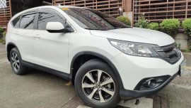 White Honda CR-V 2012 for sale in Quezon